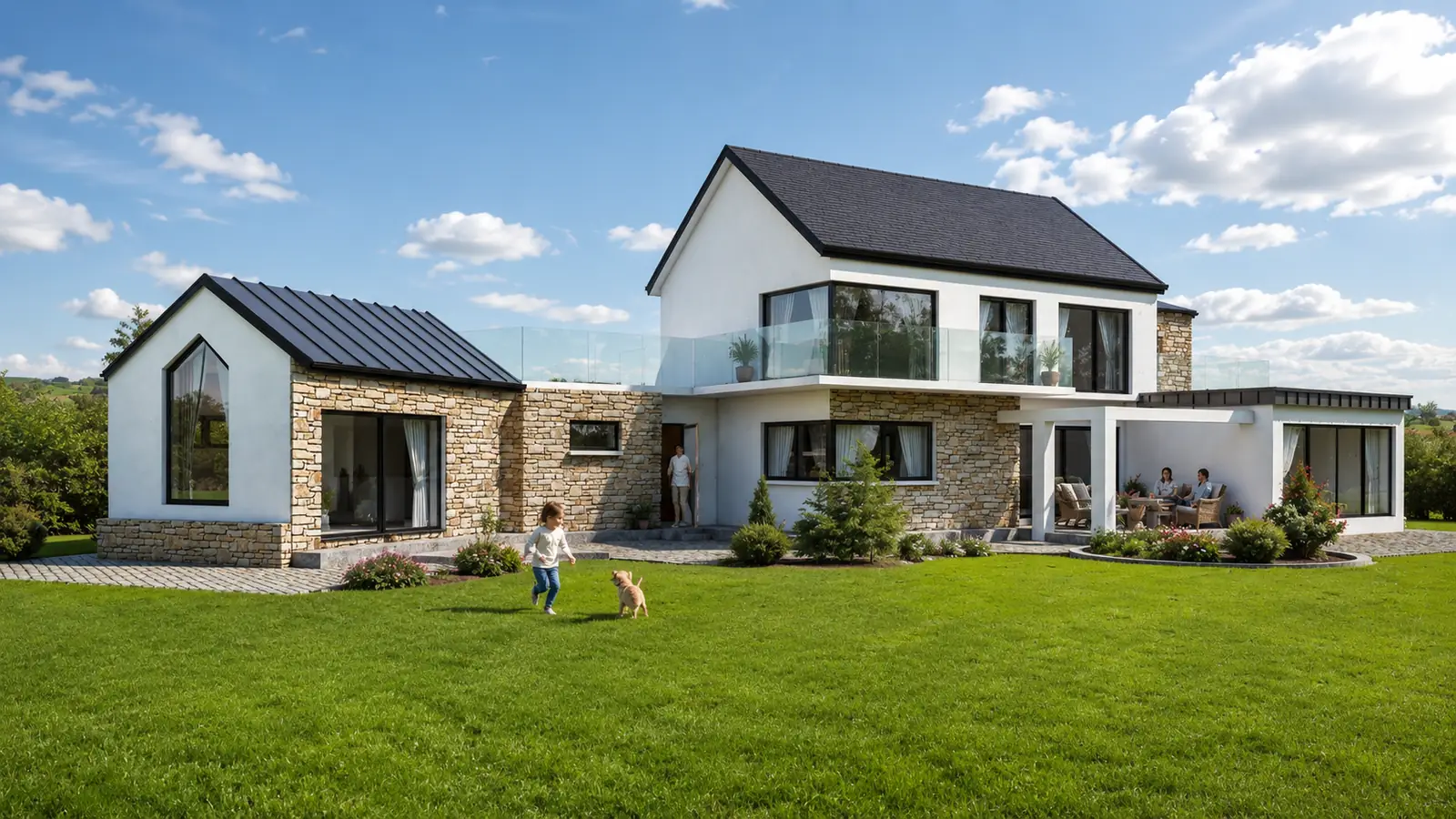 Galway house extension and residential design concept